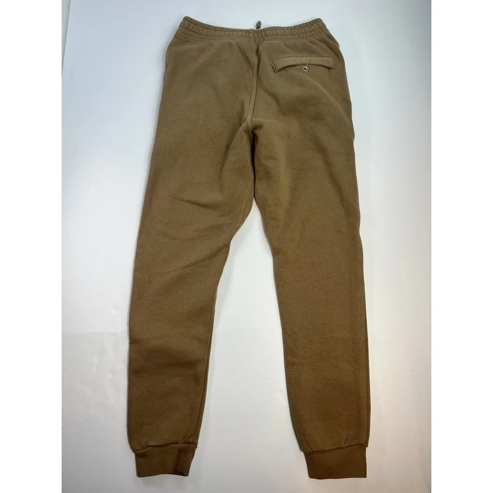 Nike Sweat Pants Light Brown Men's Size SMALL Standard Fit Taper Leg Joggers